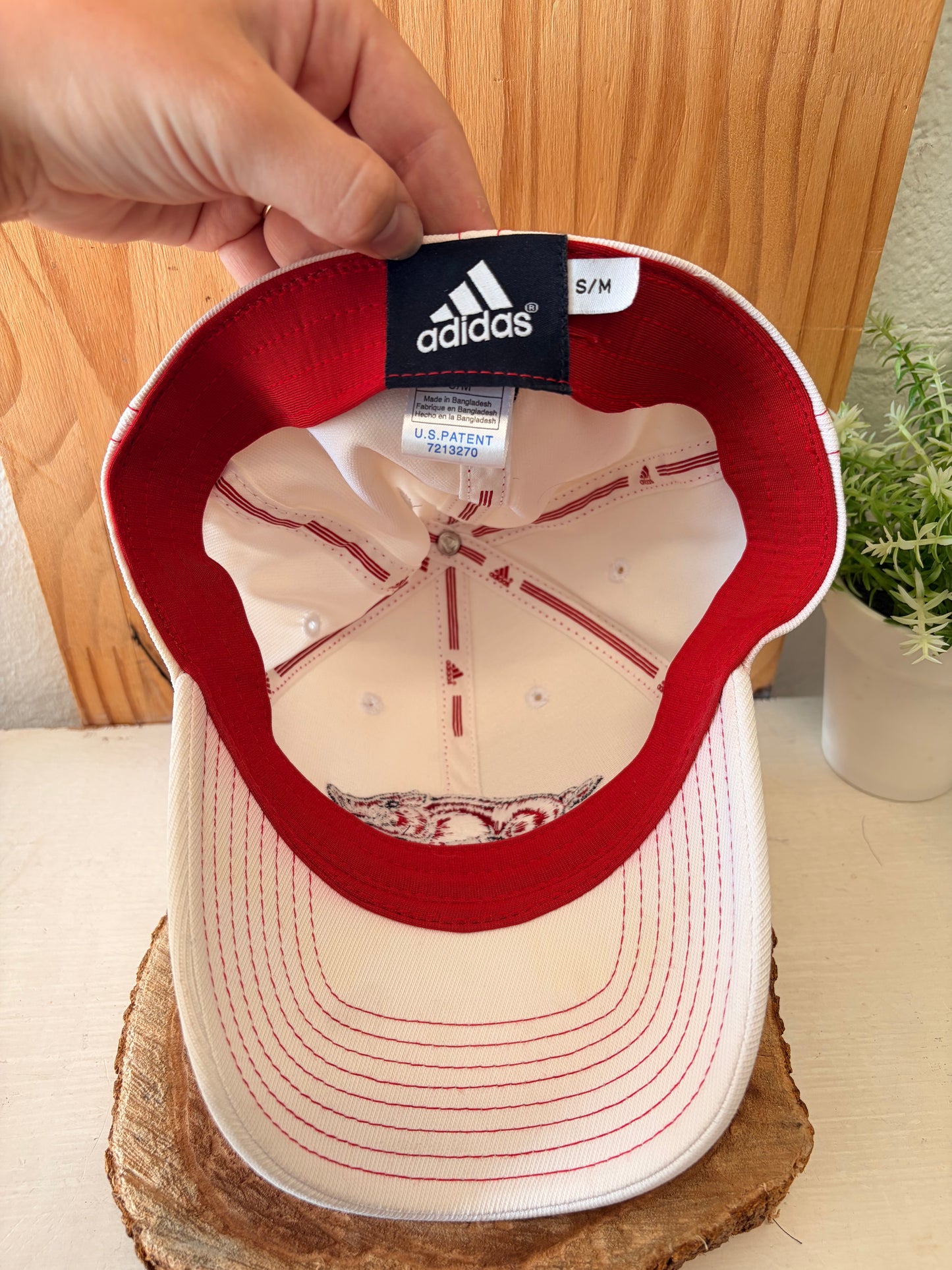 Adidas Razorbacks Cap : S/M