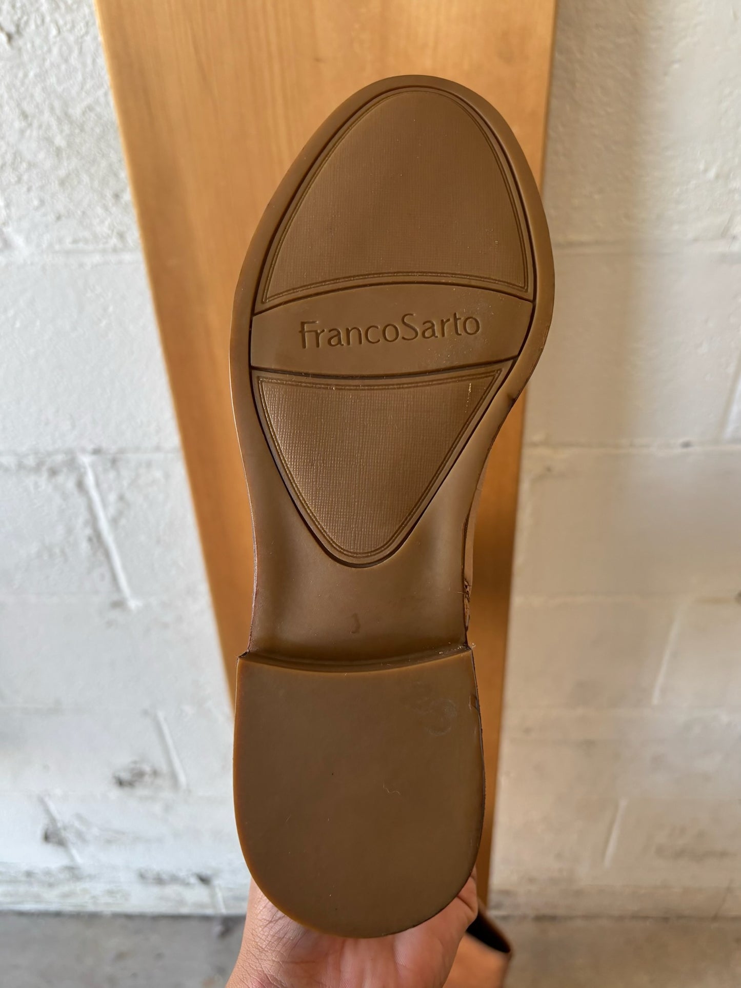 Brown Leather Over Knee Boots : 7.5 (Local Pick Up Only)
