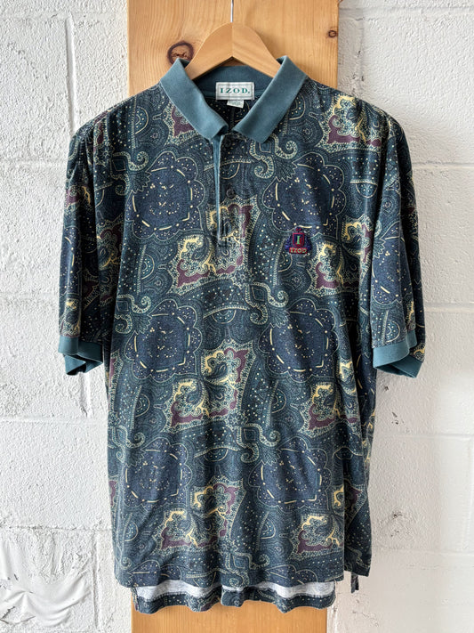 Vtg Izod Polo Shirt : L