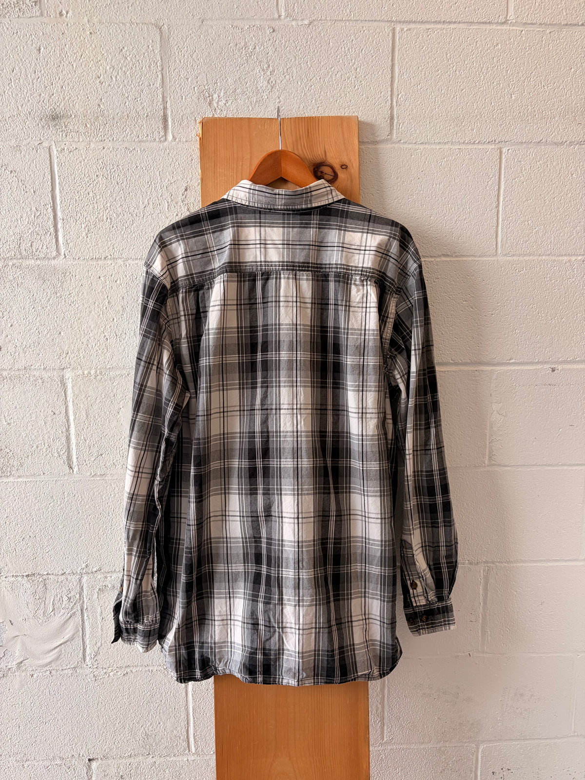 Plaid Carhartt Long Sleeve Button Down : 2XL