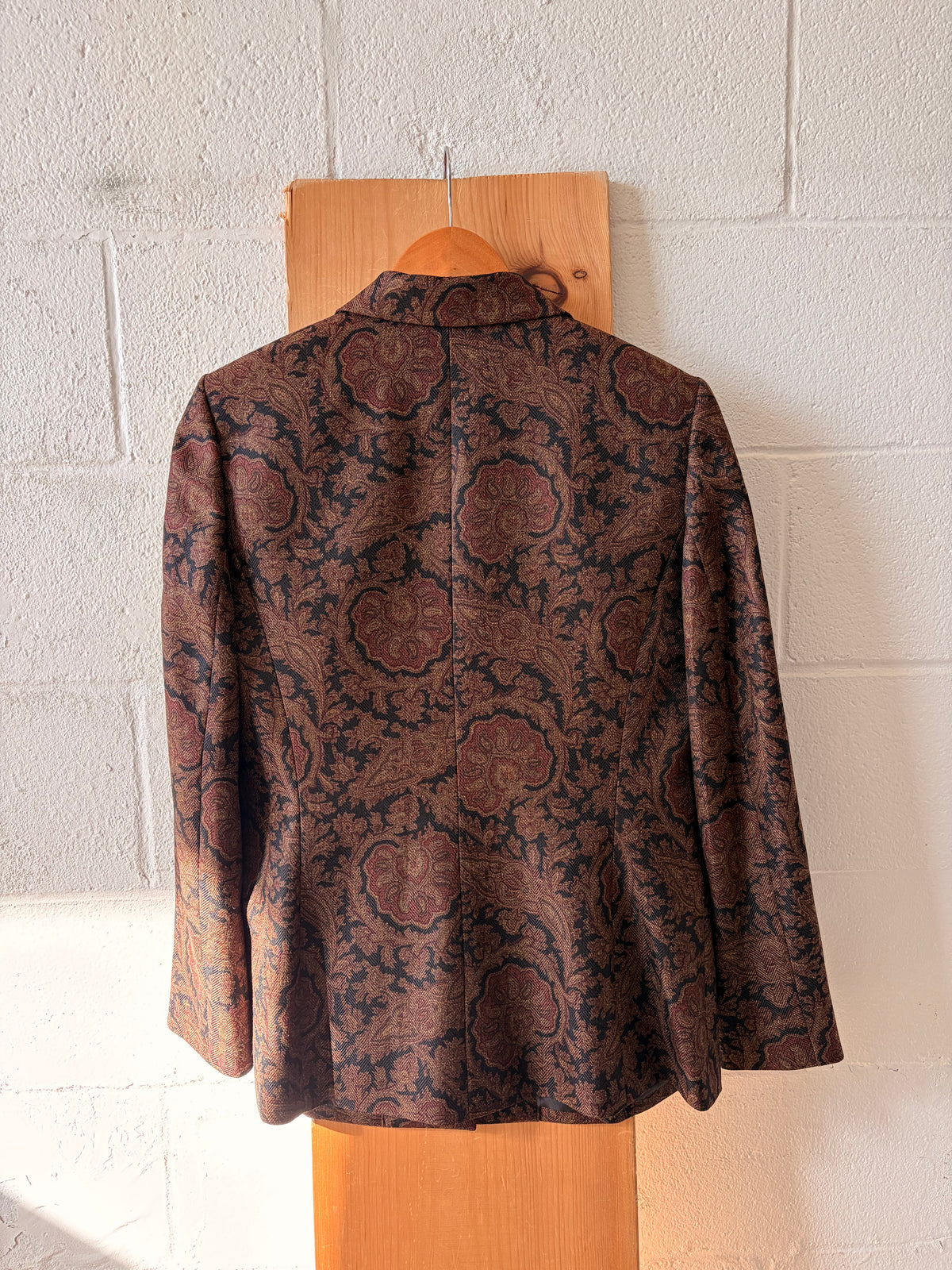 Vtg Paisely Tapestry Blazer : 10