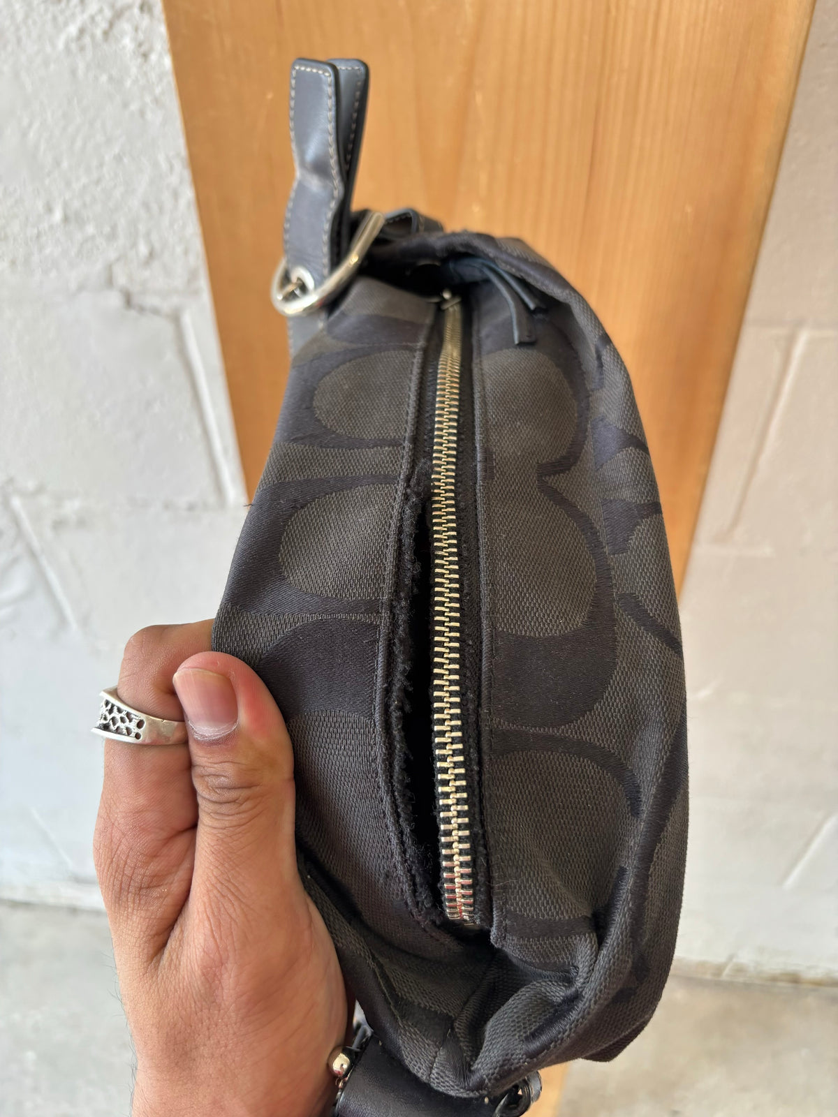 Black Coach Purse (As Is)