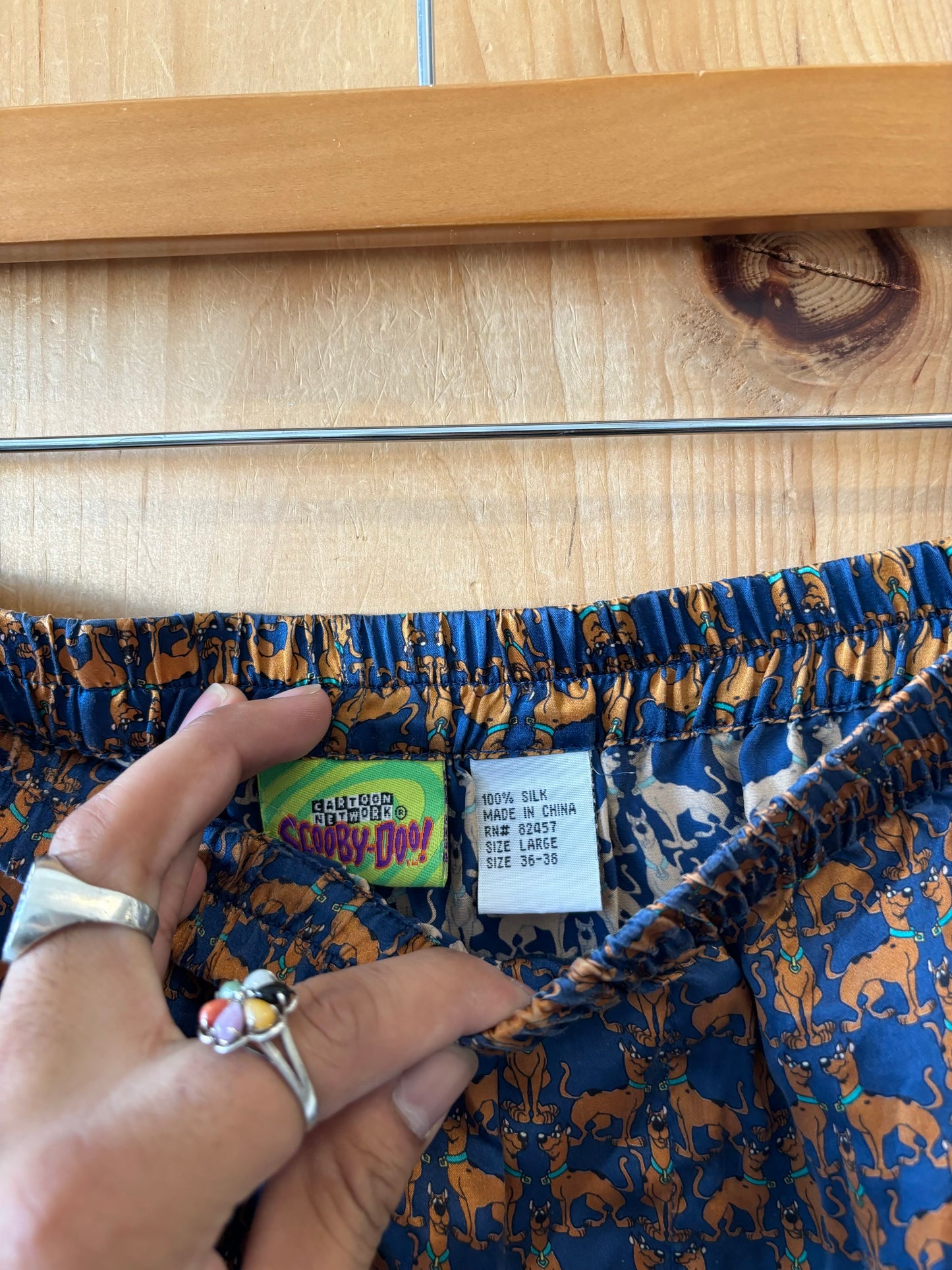 Silk Scooby Doo Boxers : L