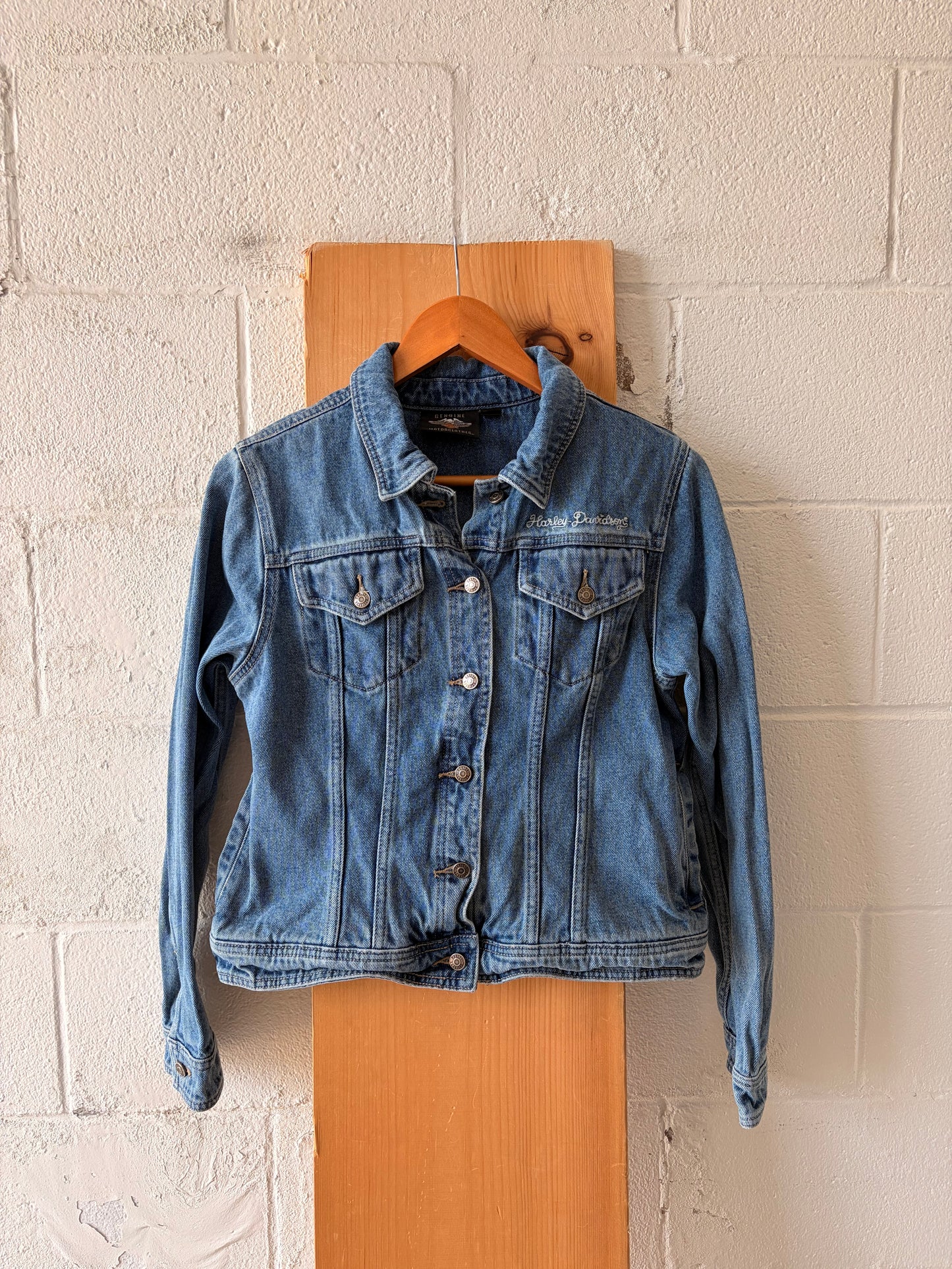 Harley Davidson Denim Jacket : M