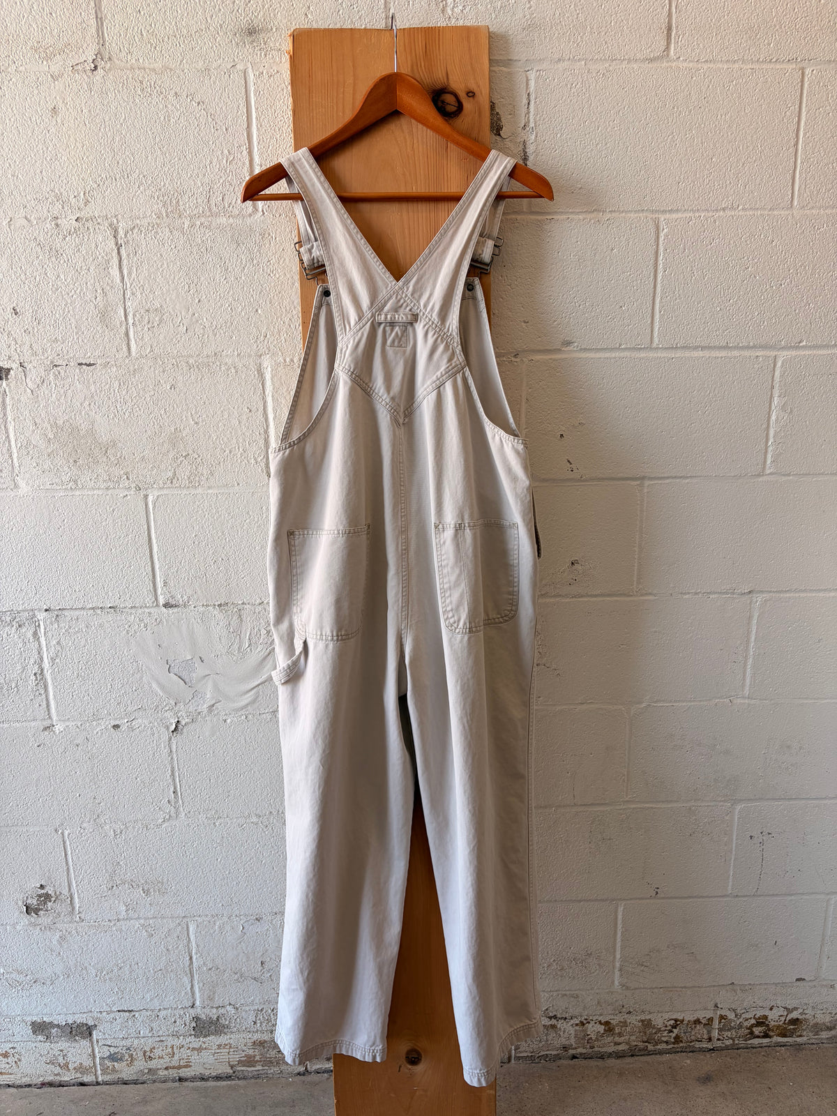 Light Khaki Gap Overalls : M