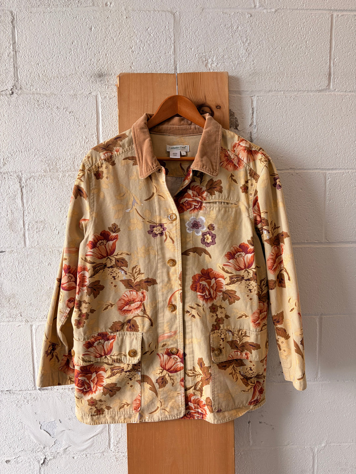 Floral Chore Coat : L
