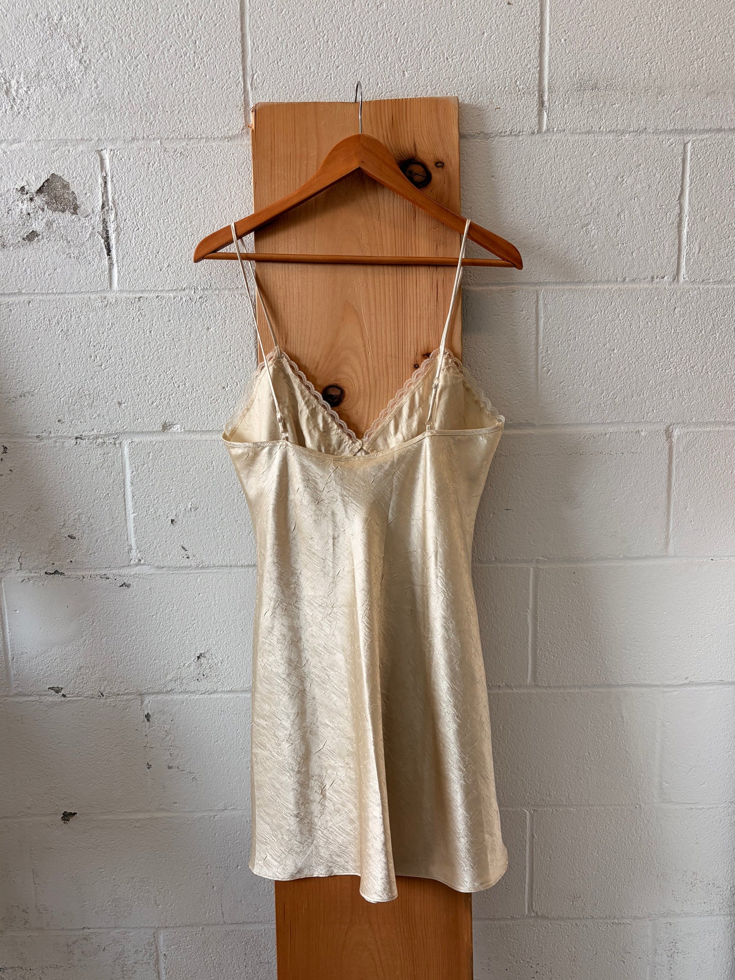 Vtg Champagne Slip : L