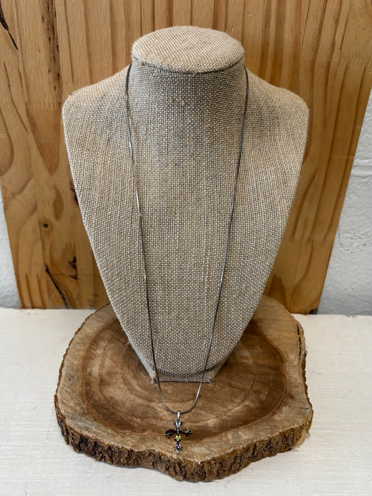 925 Sterling Silver Cross Necklace