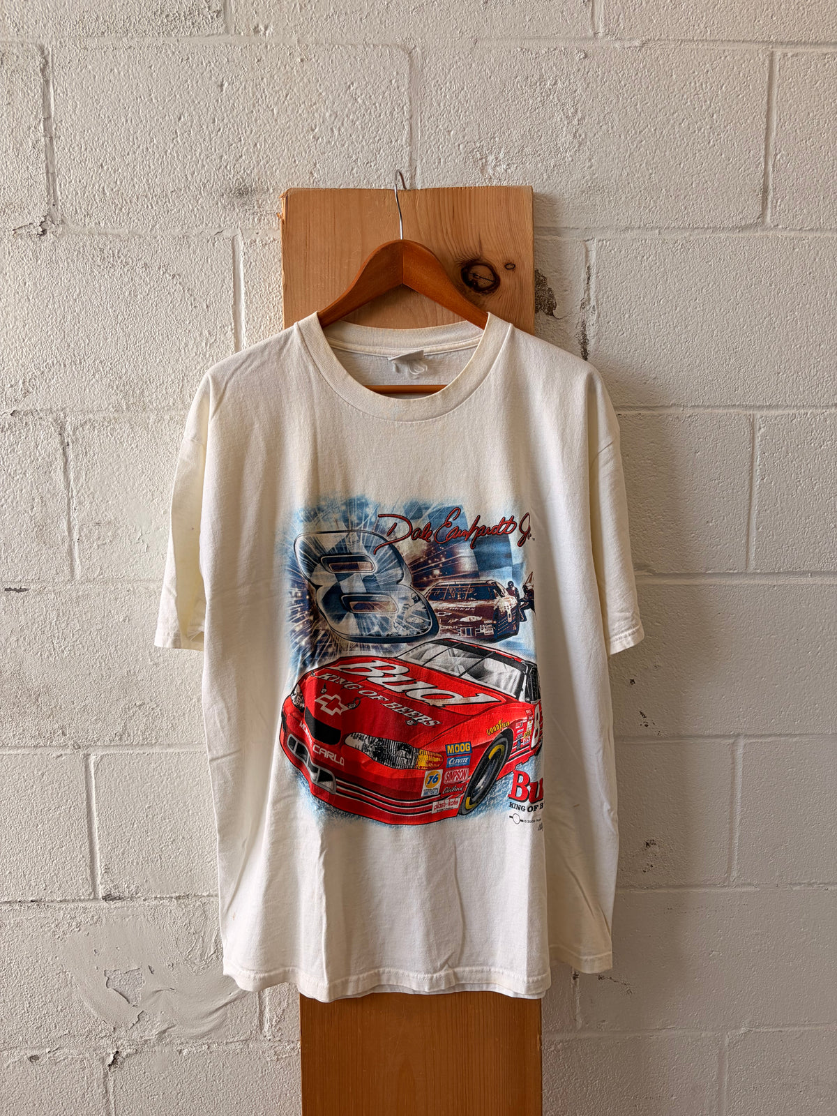 Y2K Dale Earnhardt Jr. NASCAR Tee : M/L (As Is)