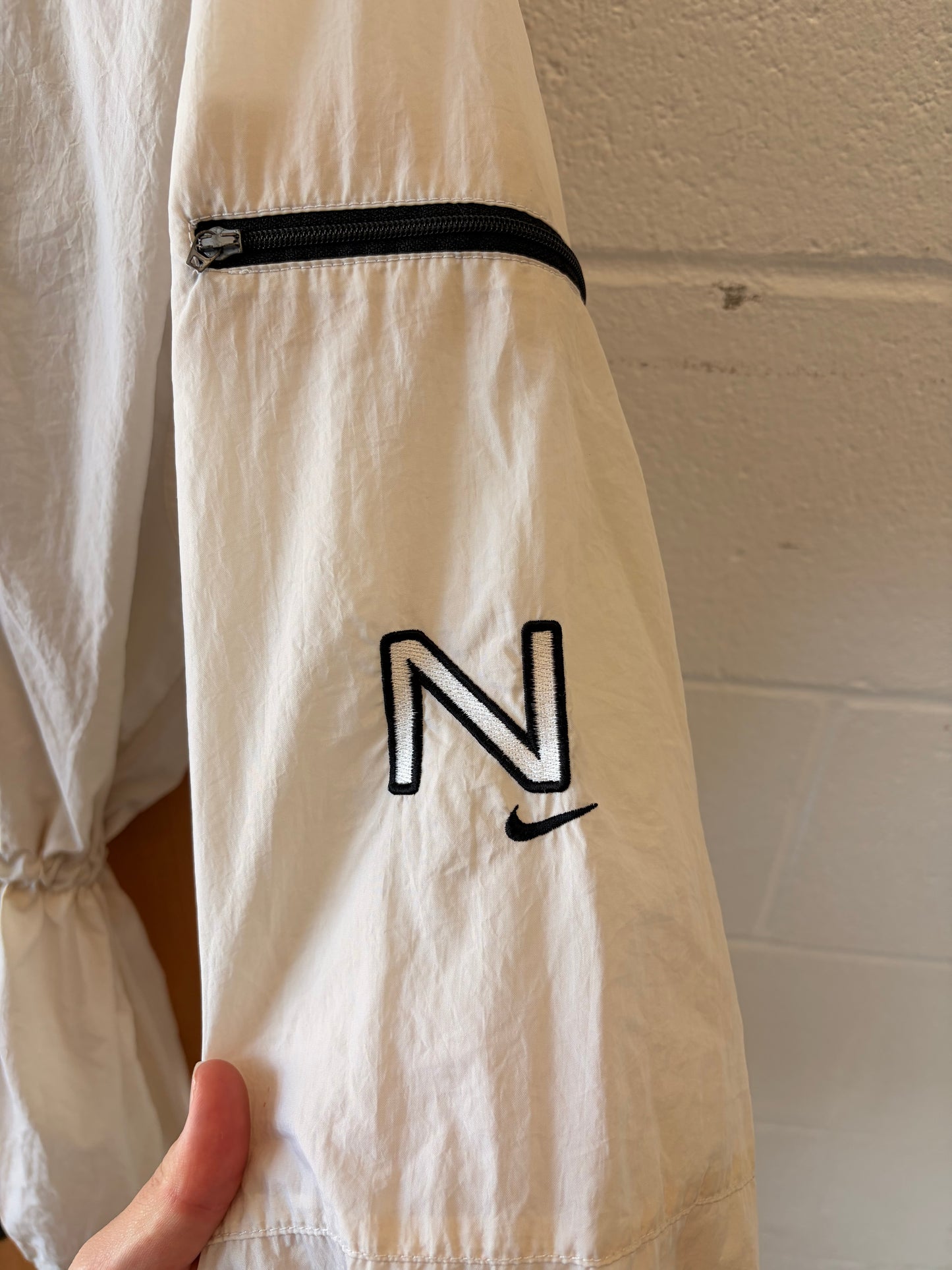 Vtg White Nike Windbreaker : M (As Is)