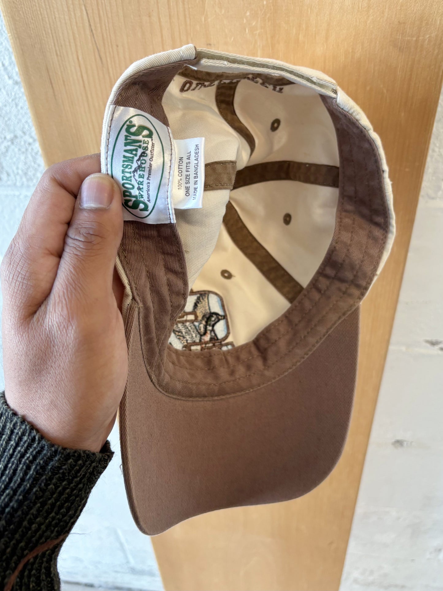 Embroidered Duck Patch Hat