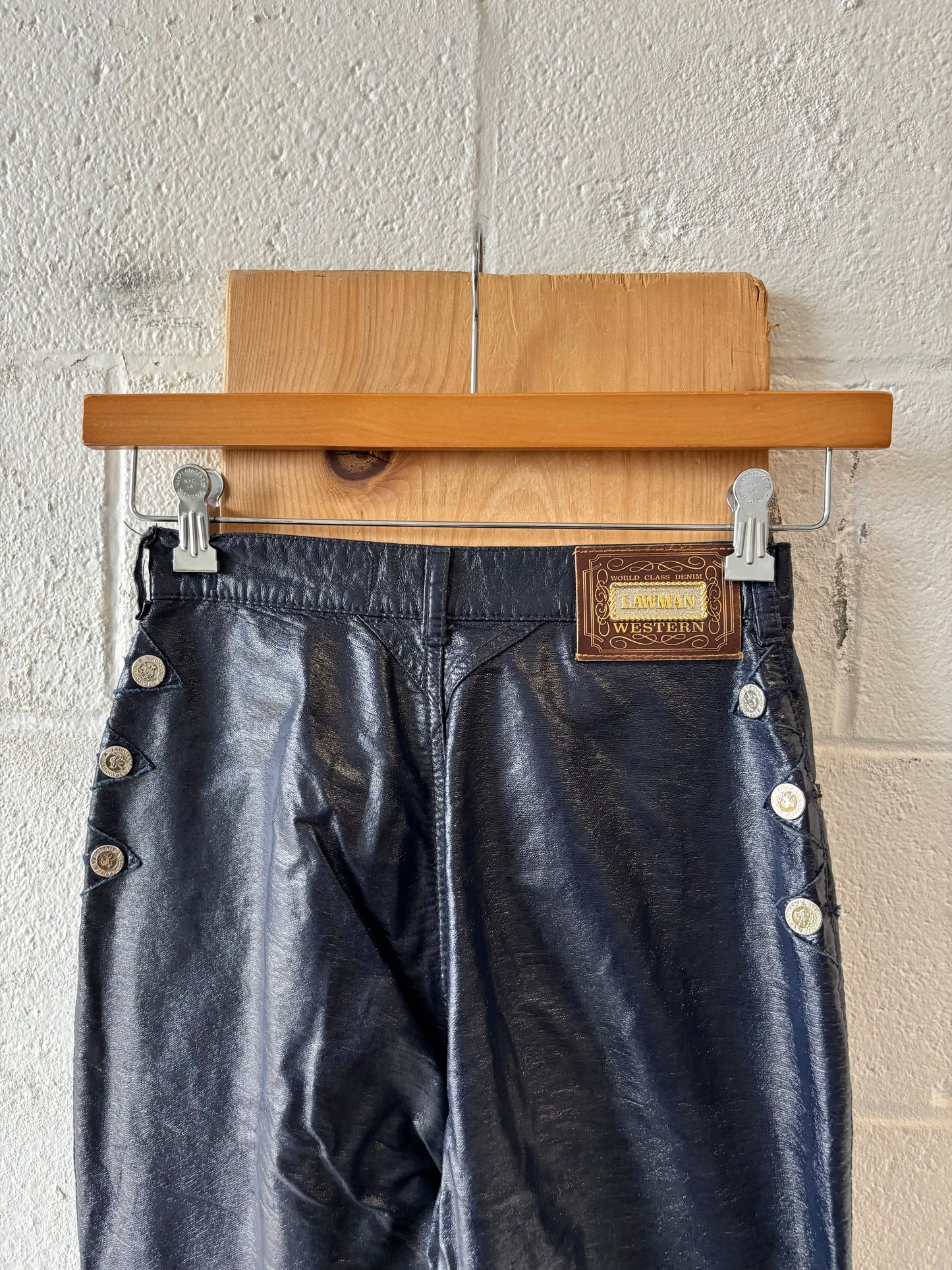 Lawman Vinyl Blue Jeans : 5