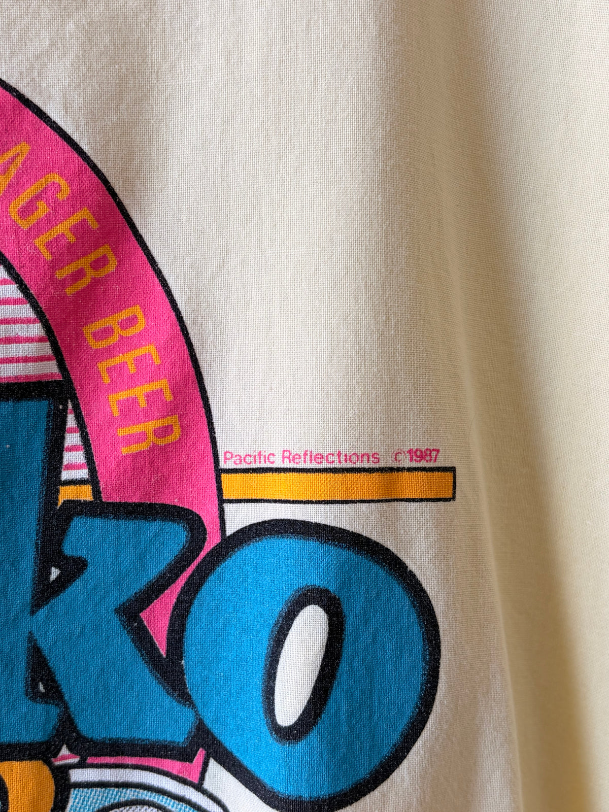‘87 Gecko Beer Tee : XL (As Is)