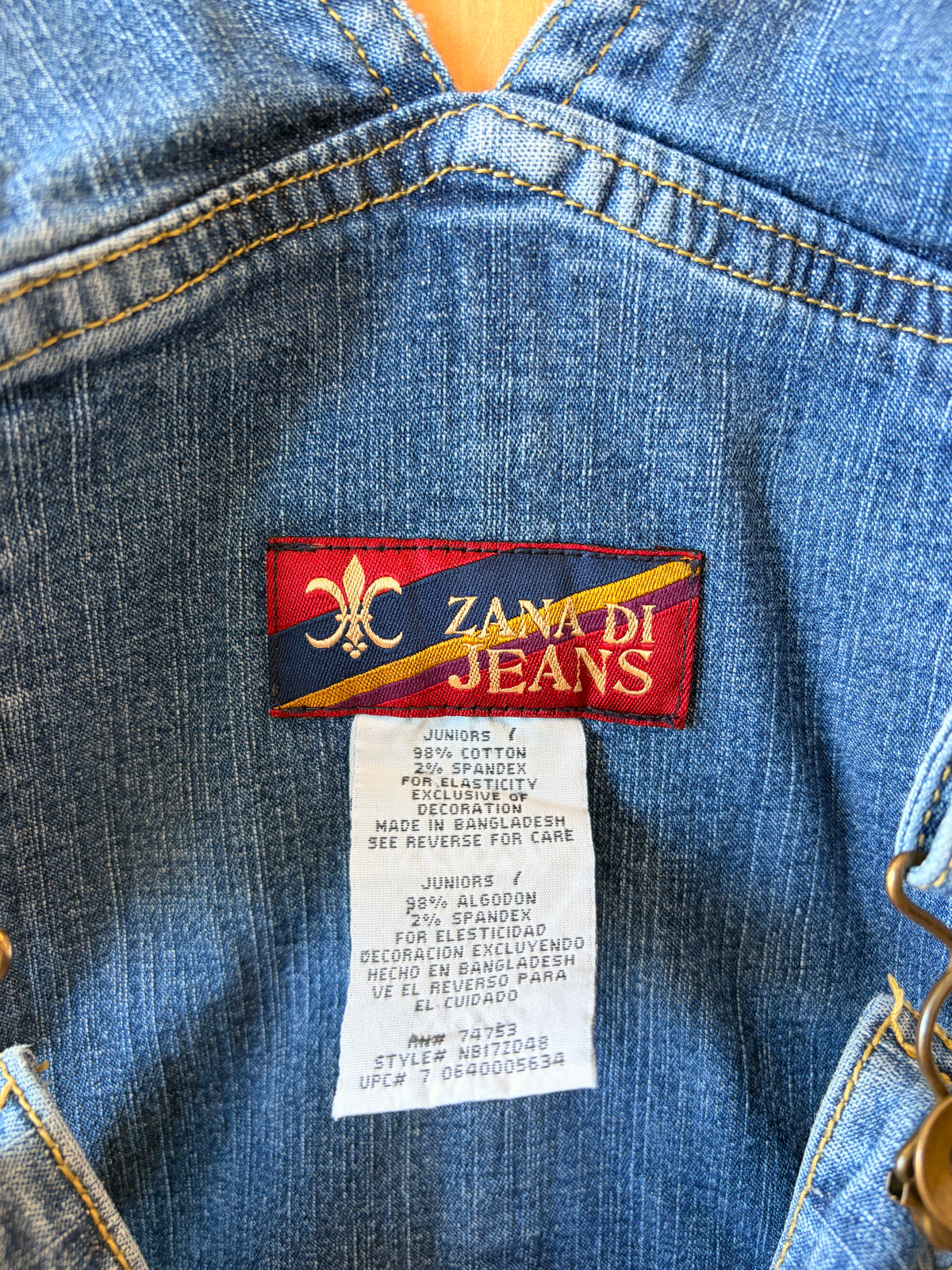 Vtg Denim Shortalls : Juniors 7
