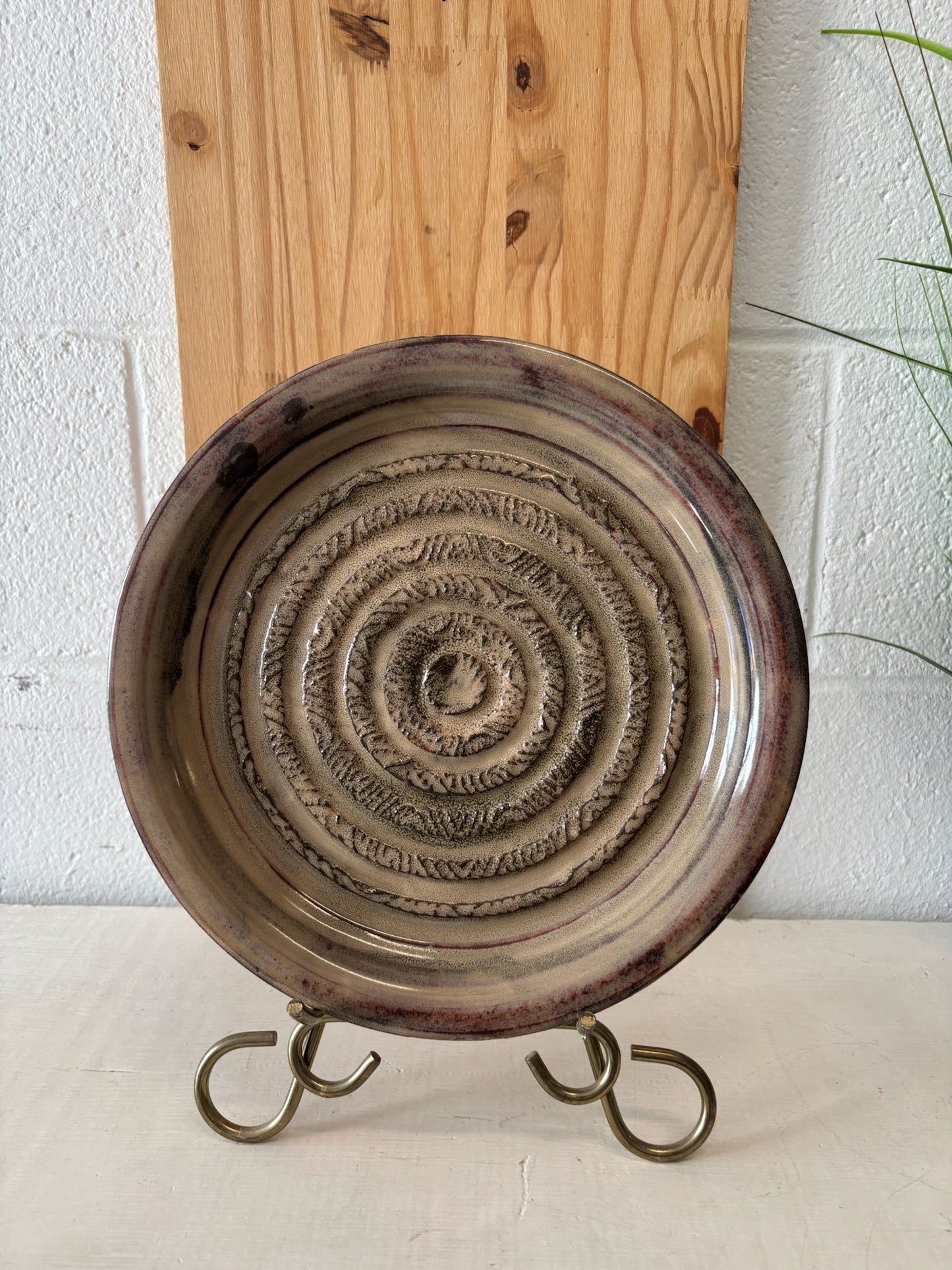 Handmade Ceramic Plate (Local Pick Up Only)