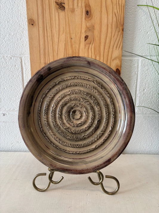 Handmade Ceramic Plate (Local Pick Up Only)