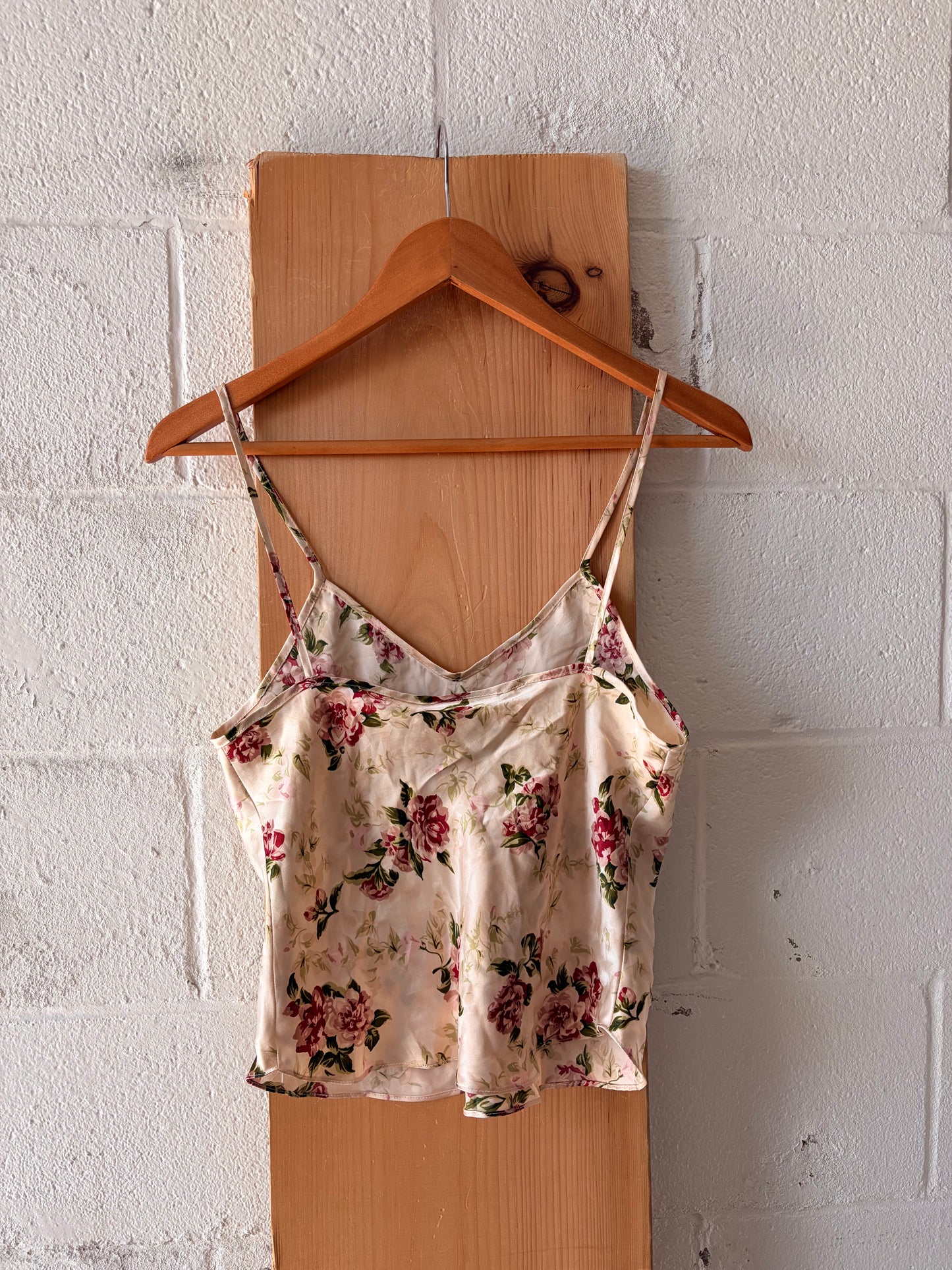 Vtg Floral Tank : S