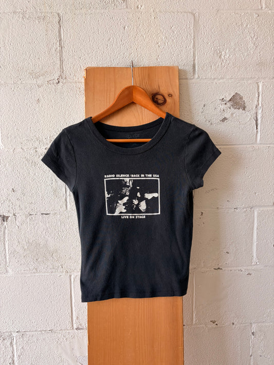 Radio Silence Baby Tee : S