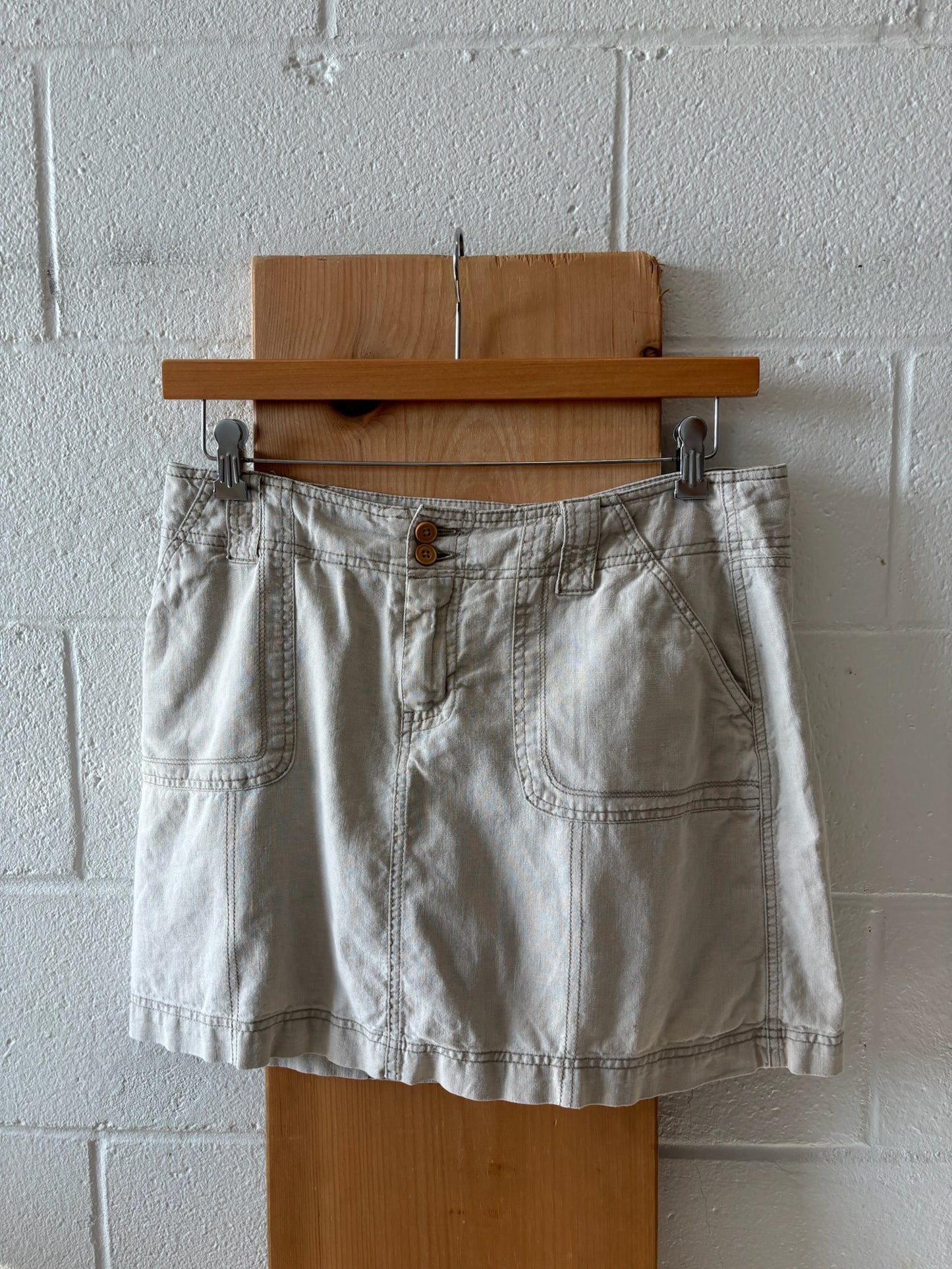 Khaki Mini Skirt : 10