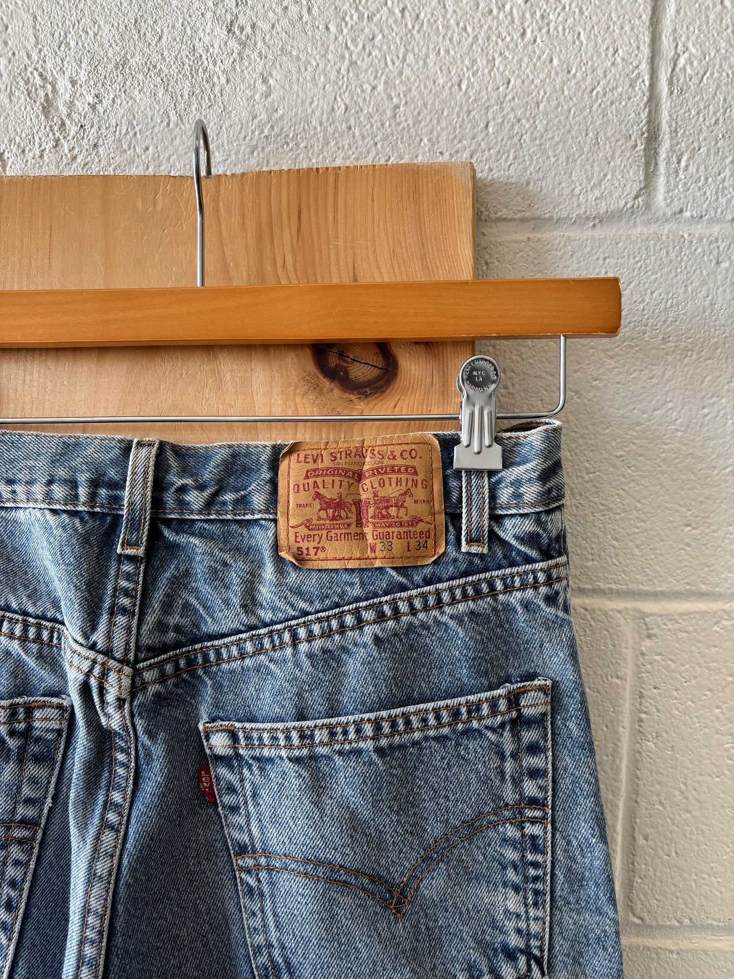 Vtg 517 Levi’s : 33 x 34