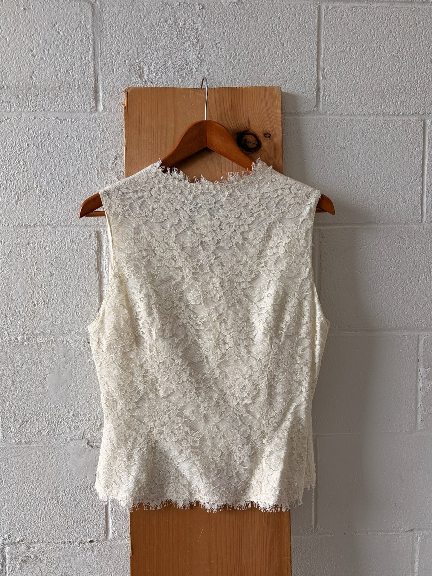 Vtg Lace Vest : 12