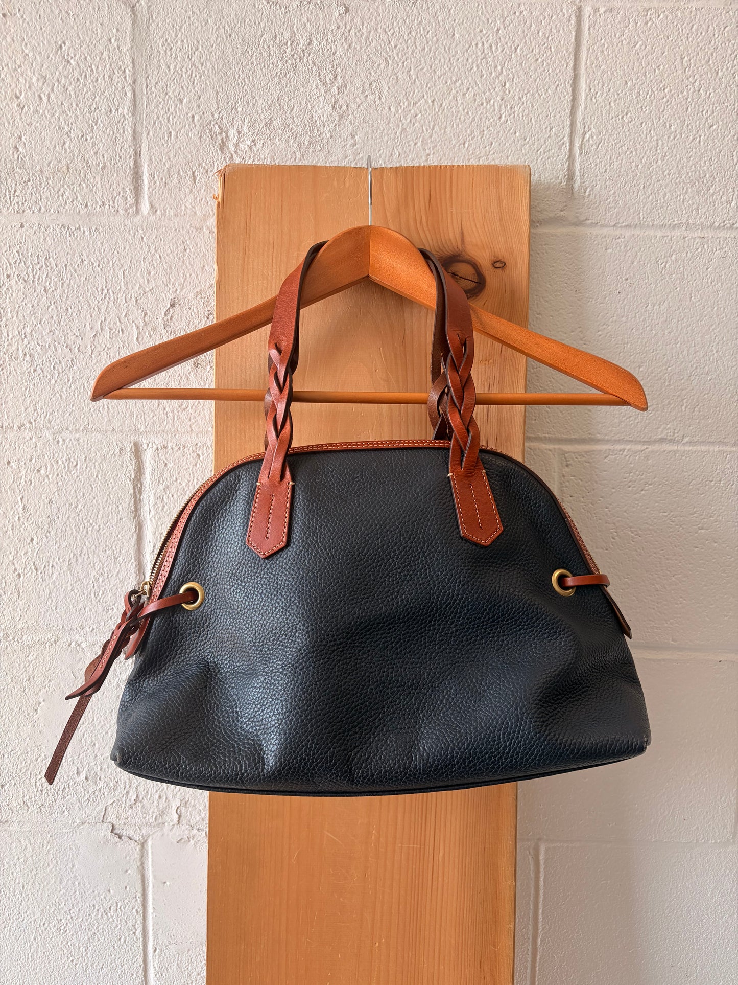 Navy Dooney & Bourke Purse
