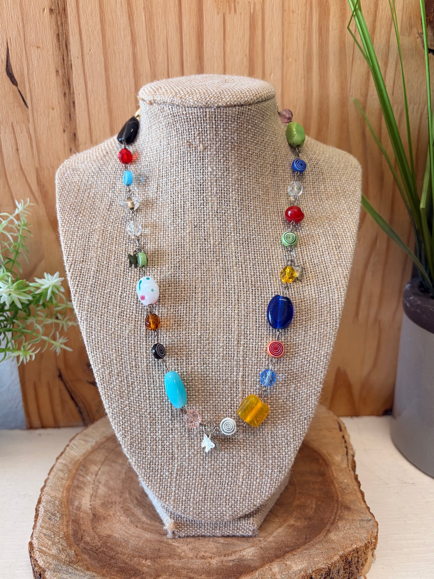 Funky Beaded Necklace