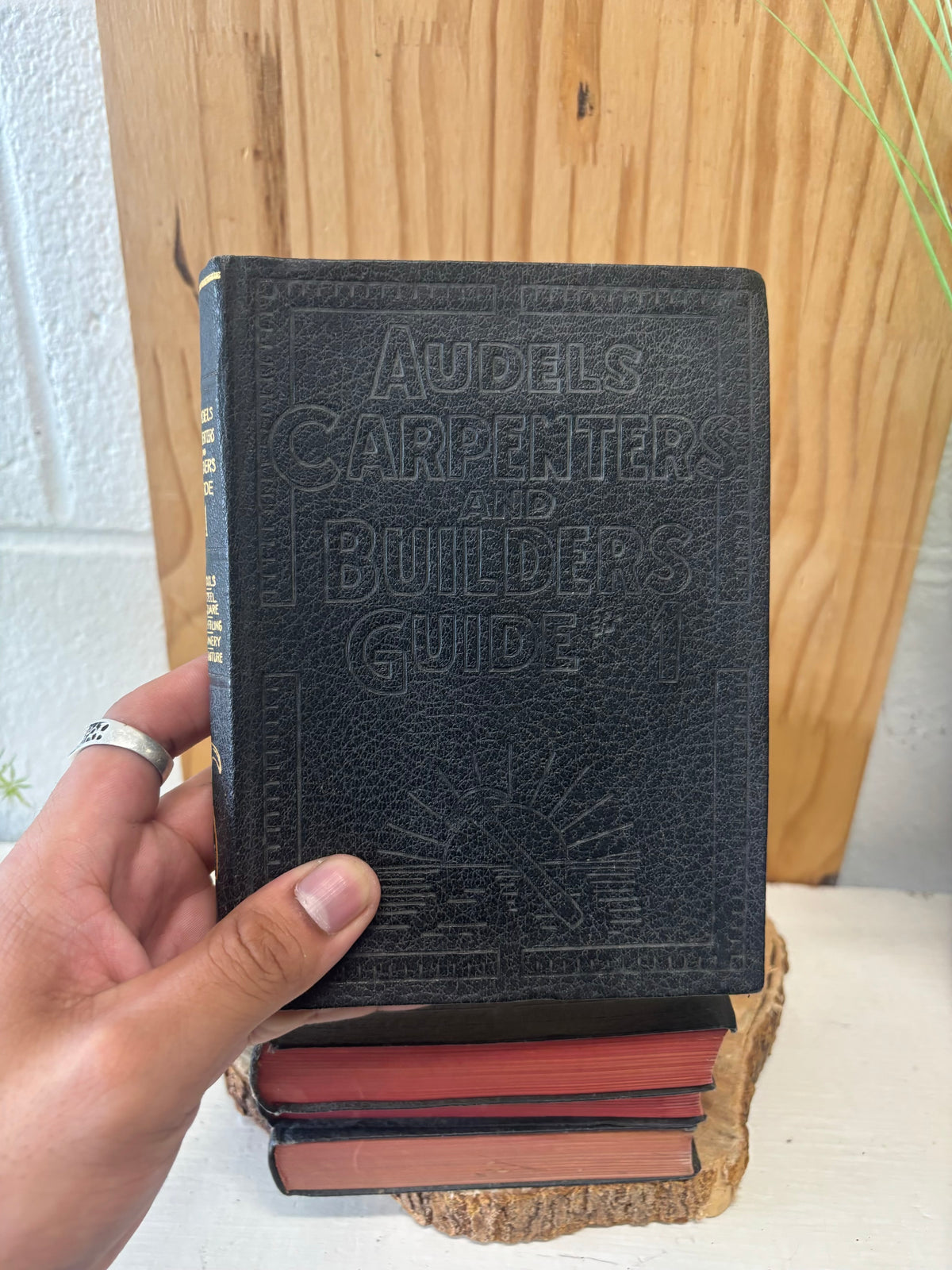 Vtg Audels Carpenters & Builders Vol. 1-4 (Local Pickup Only)