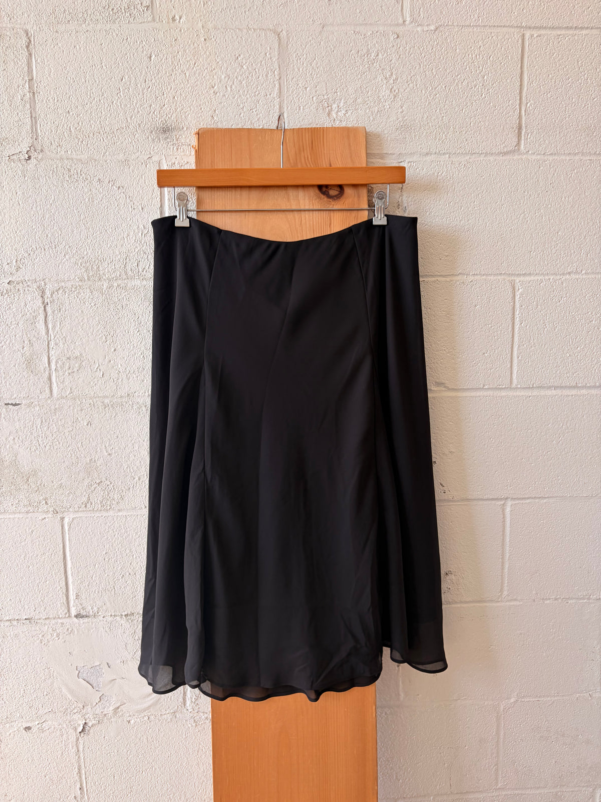 Classic Black Midi Skirt : 16W/20W