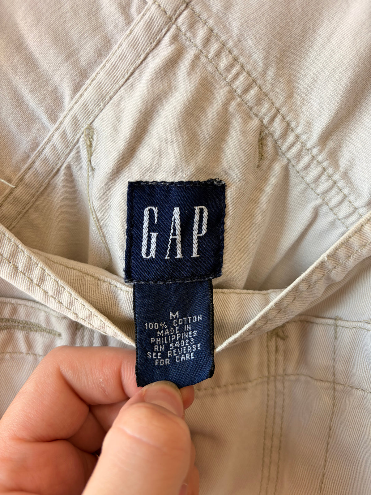 Light Khaki Gap Overalls : M