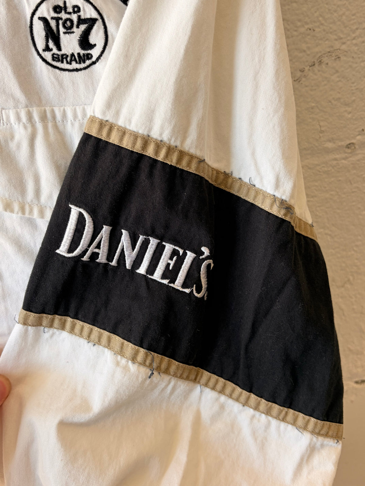 Vtg Jack Daniel’s Colorblock Pearl Snap : L
