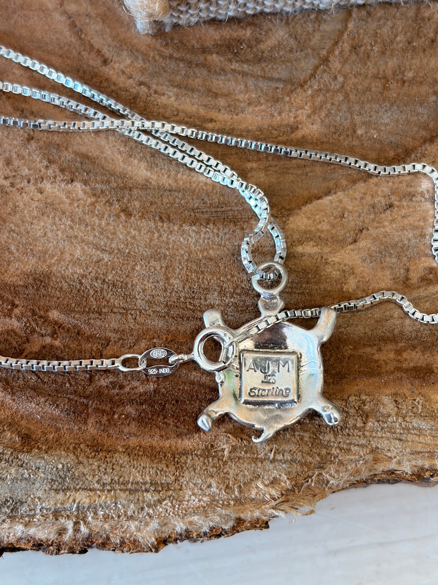 925 Silver Turtle Necklace