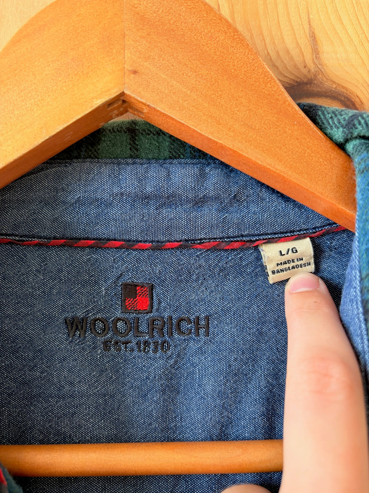 Woolrich Plaid Shirt : L