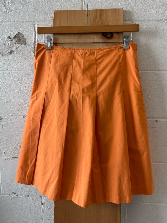 Orange Express Pleated Skirt : 10