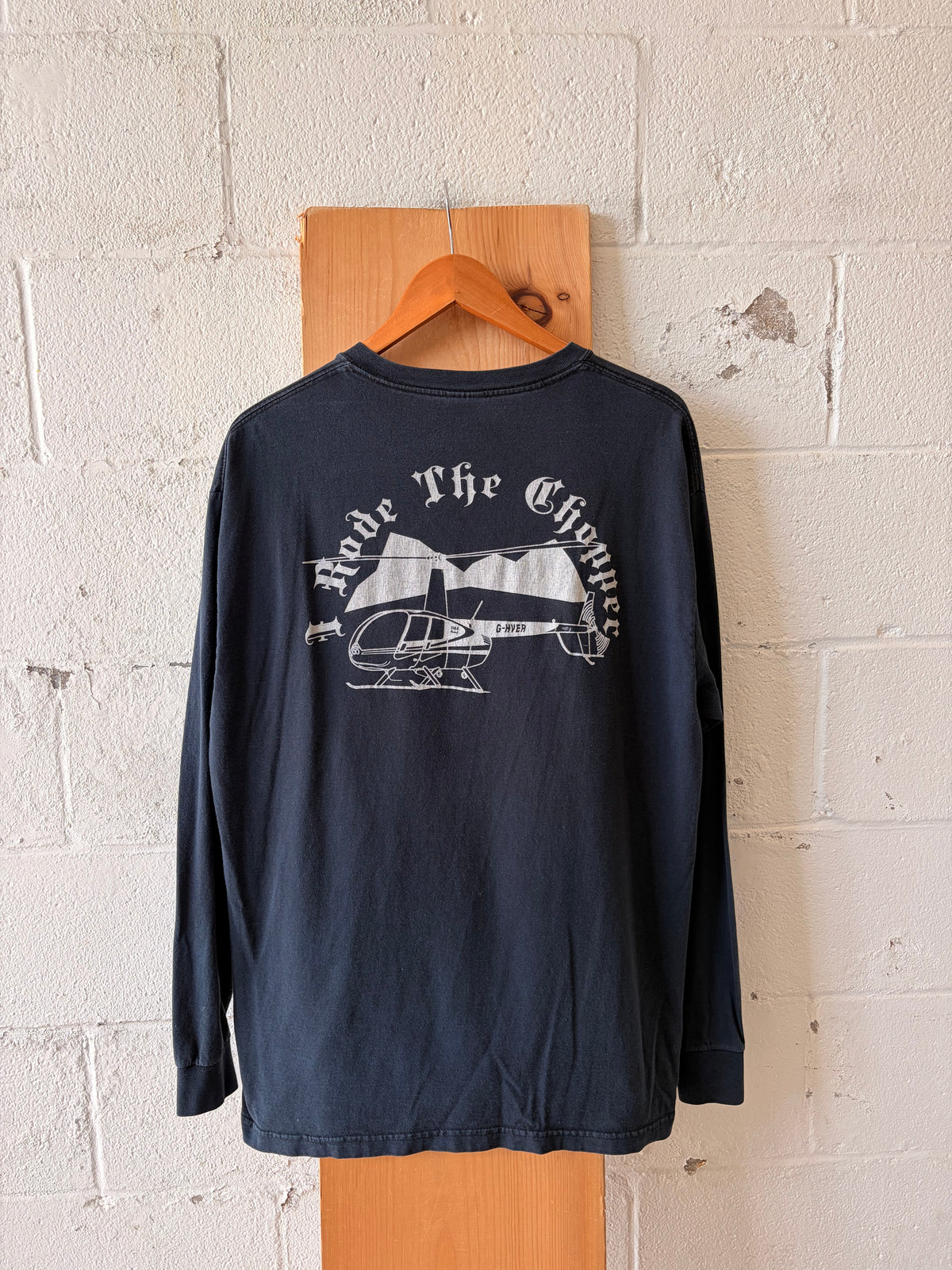 Vtg “I Rode The Chopper” Long Sleeve : XL