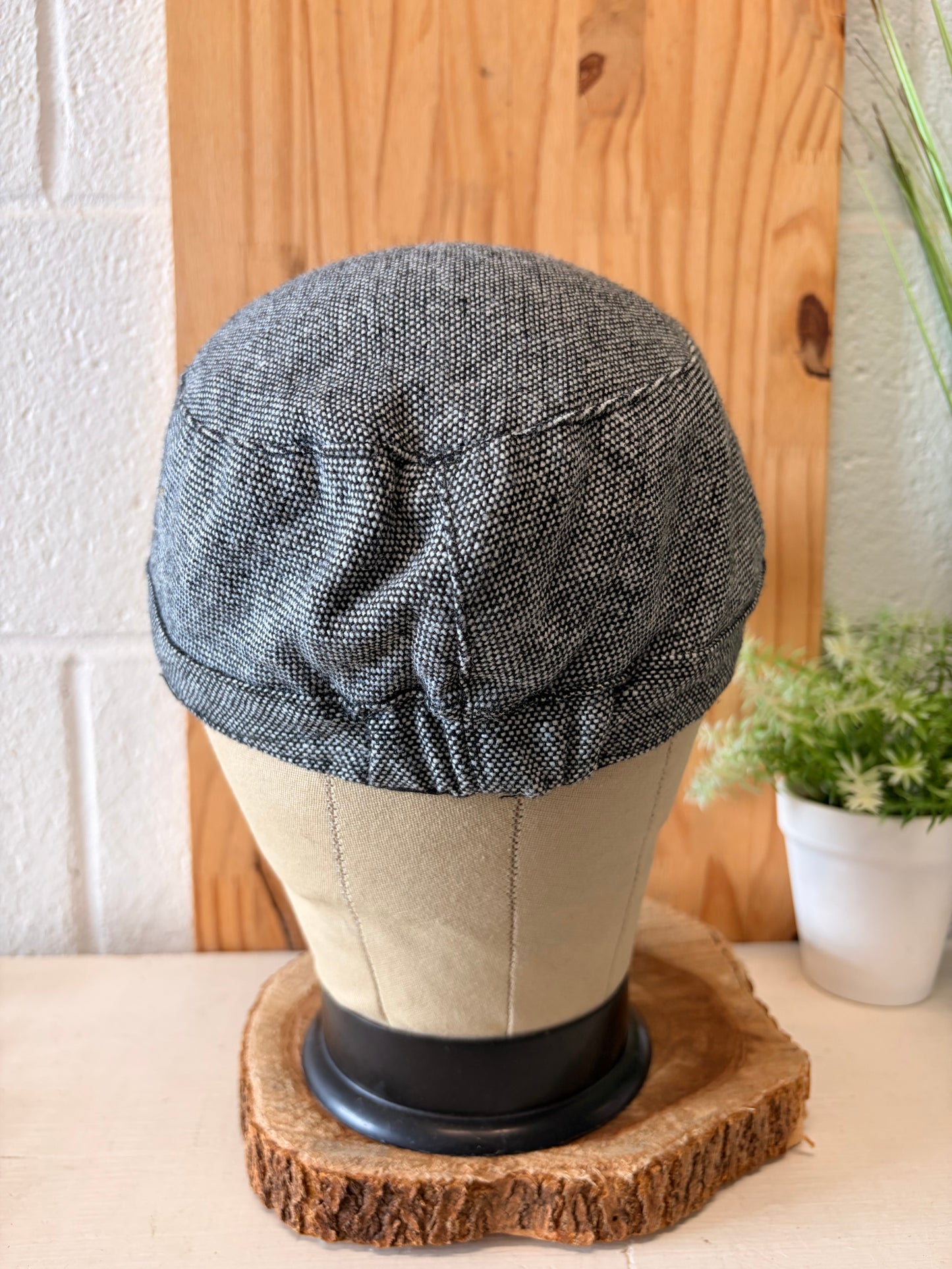 Black & White Bow Cadet Cap