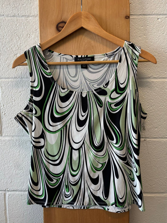 Green Swirl Tank : 12