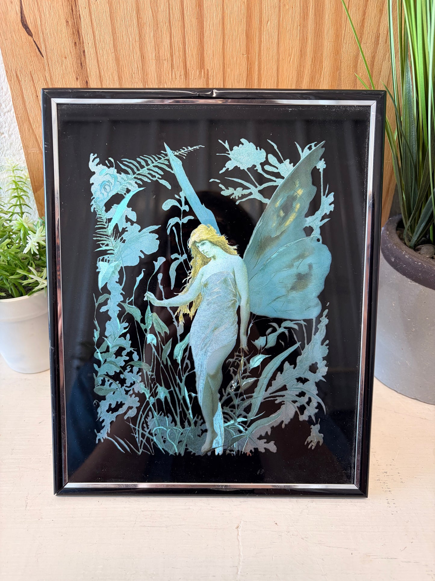 Framed Whimsical Fairy Art (Local Pick Up Only)
