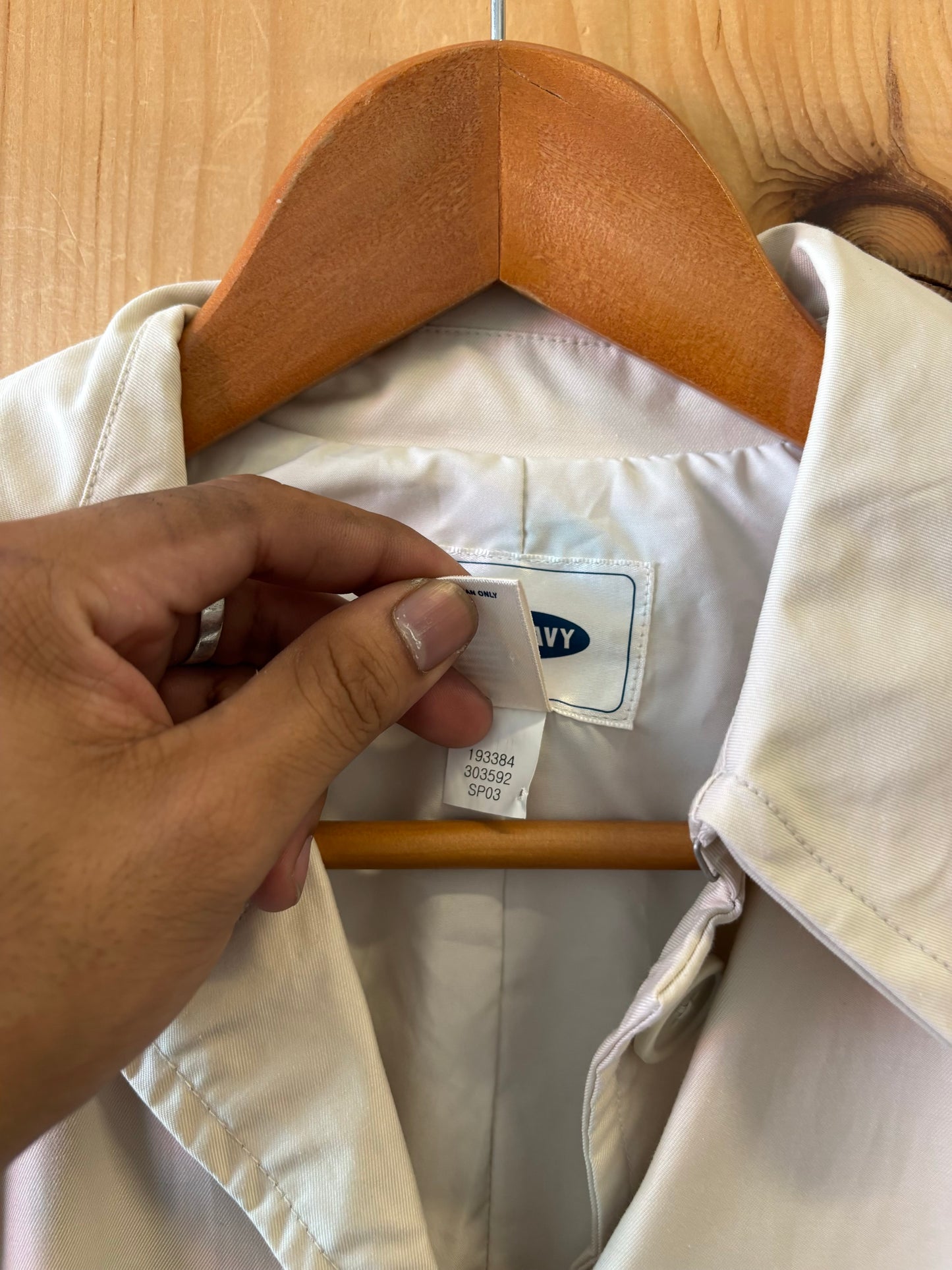 ‘03 Old Navy Short Trench Coat : M