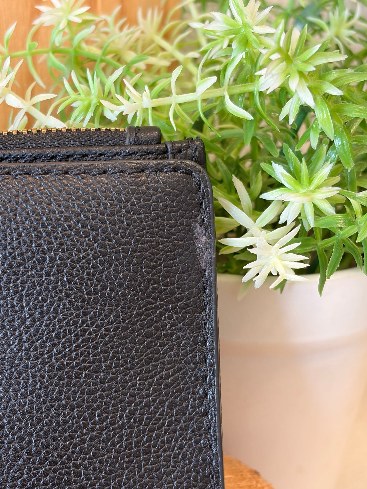 Black Fossil Emery Wallet
