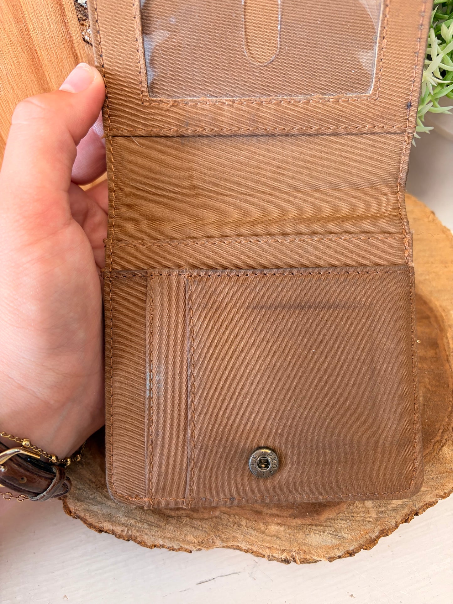 Studded Lace Wallet (As Is)