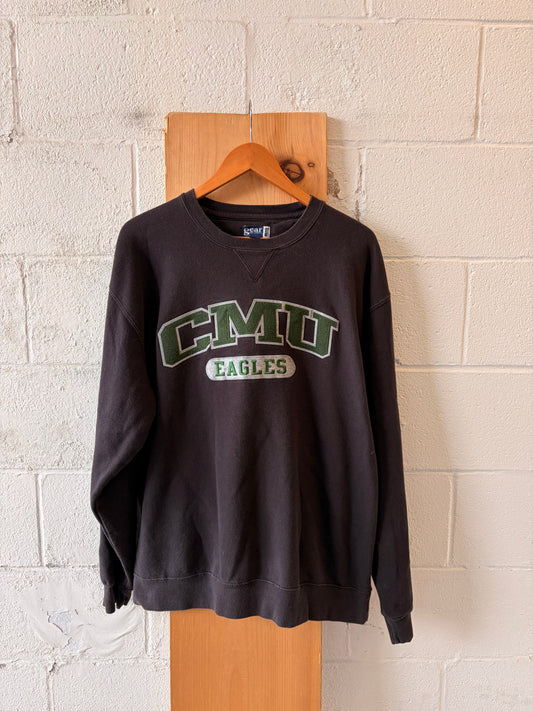 Vtg CMU Eagles Crew : XL