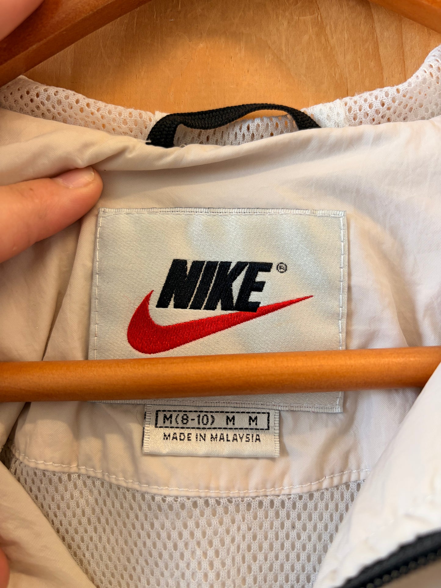 Vtg White Nike Windbreaker : M (As Is)