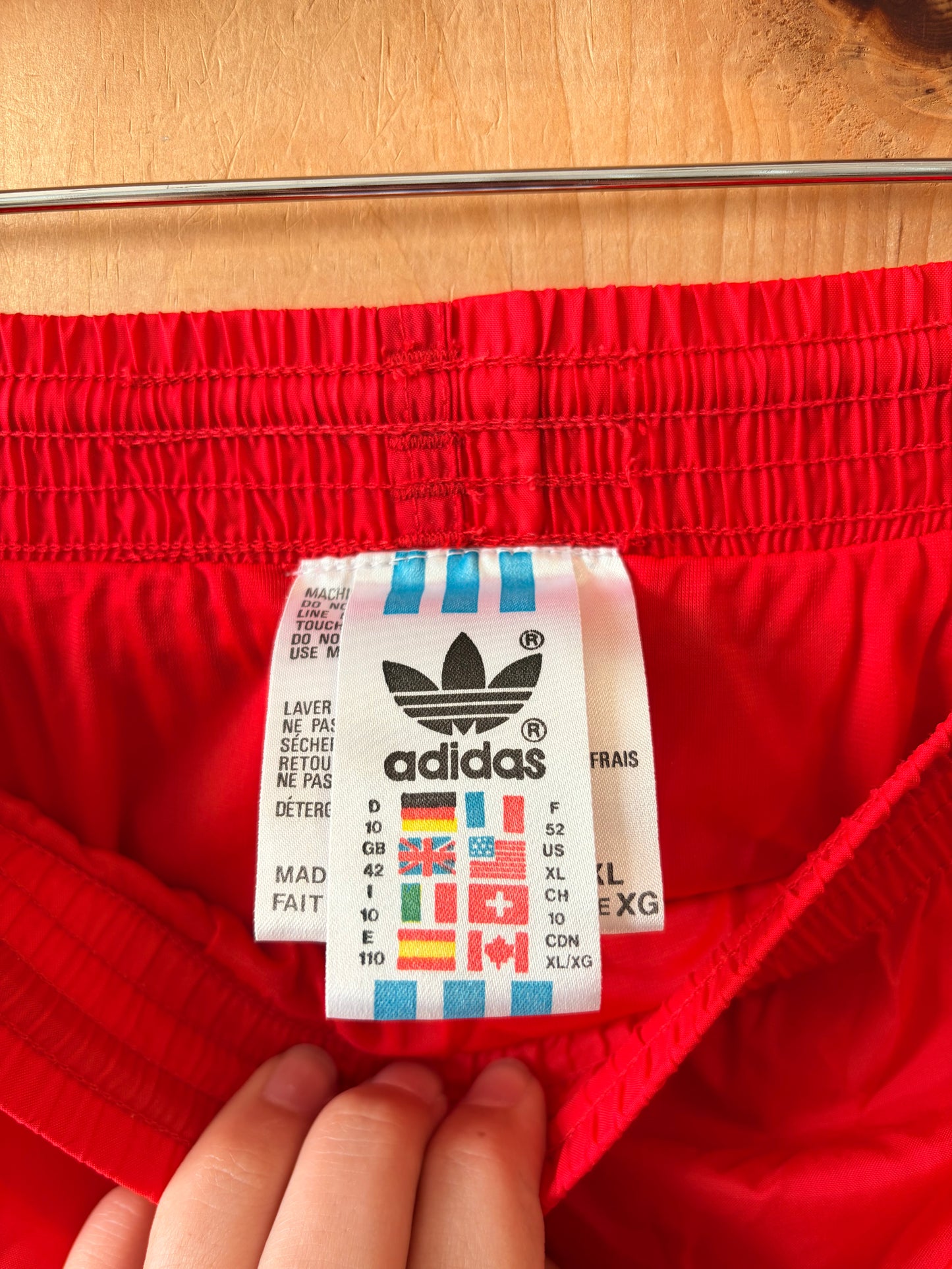 Red Adidas Shorts : XL