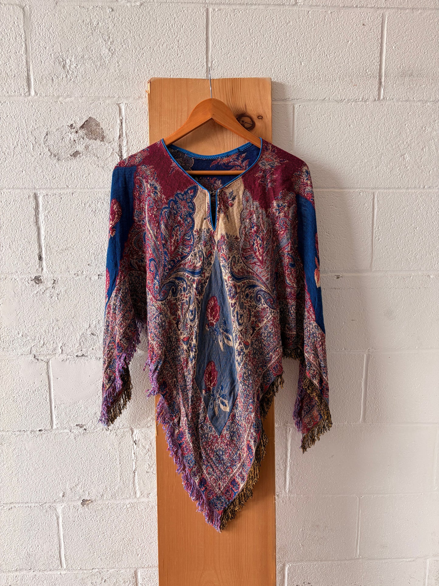Boho Tapestry Poncho