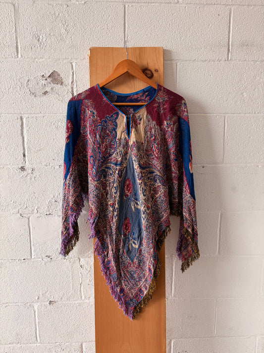 Boho Tapestry Poncho