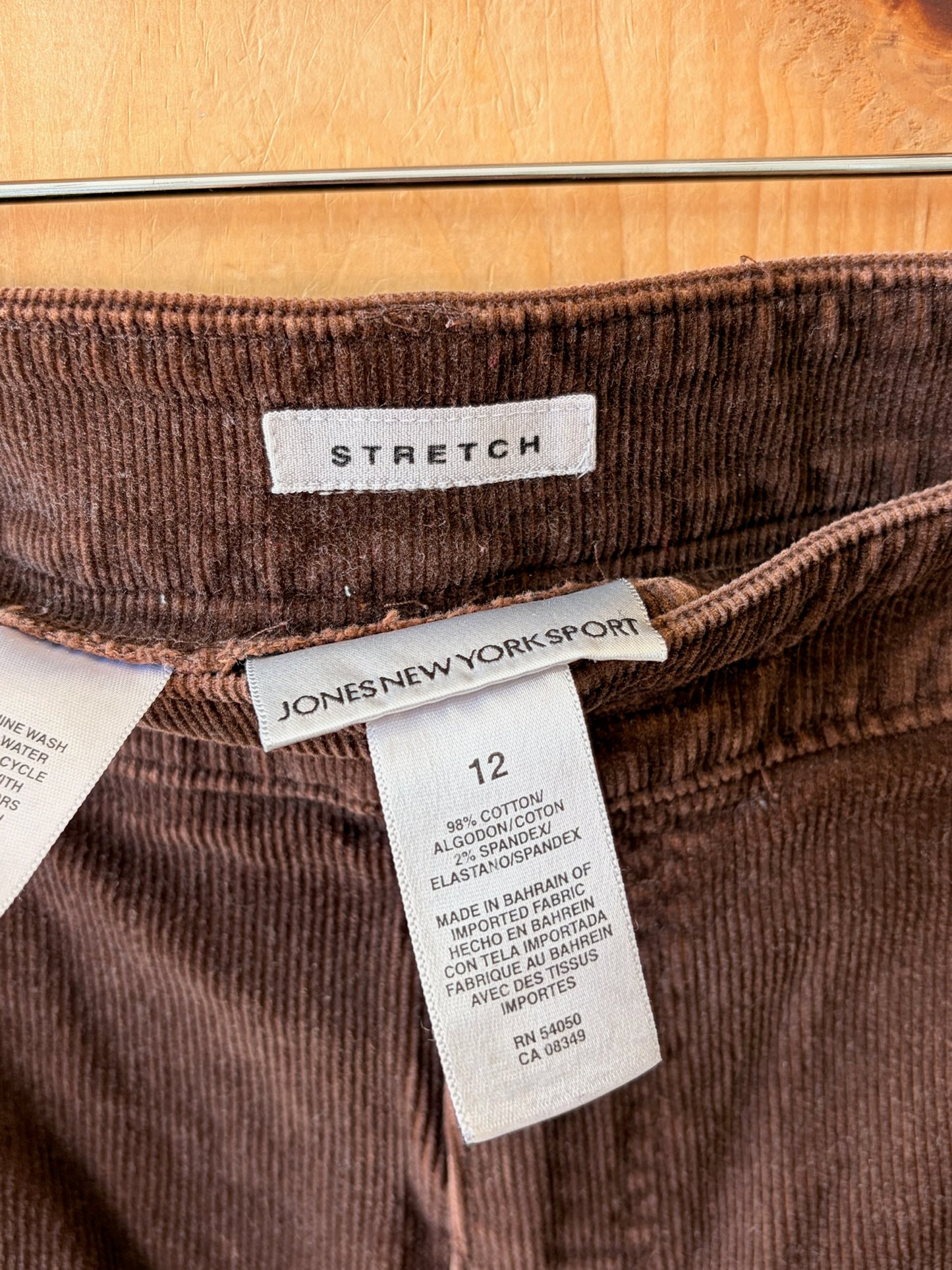 Chocolate Brown Cords : 12