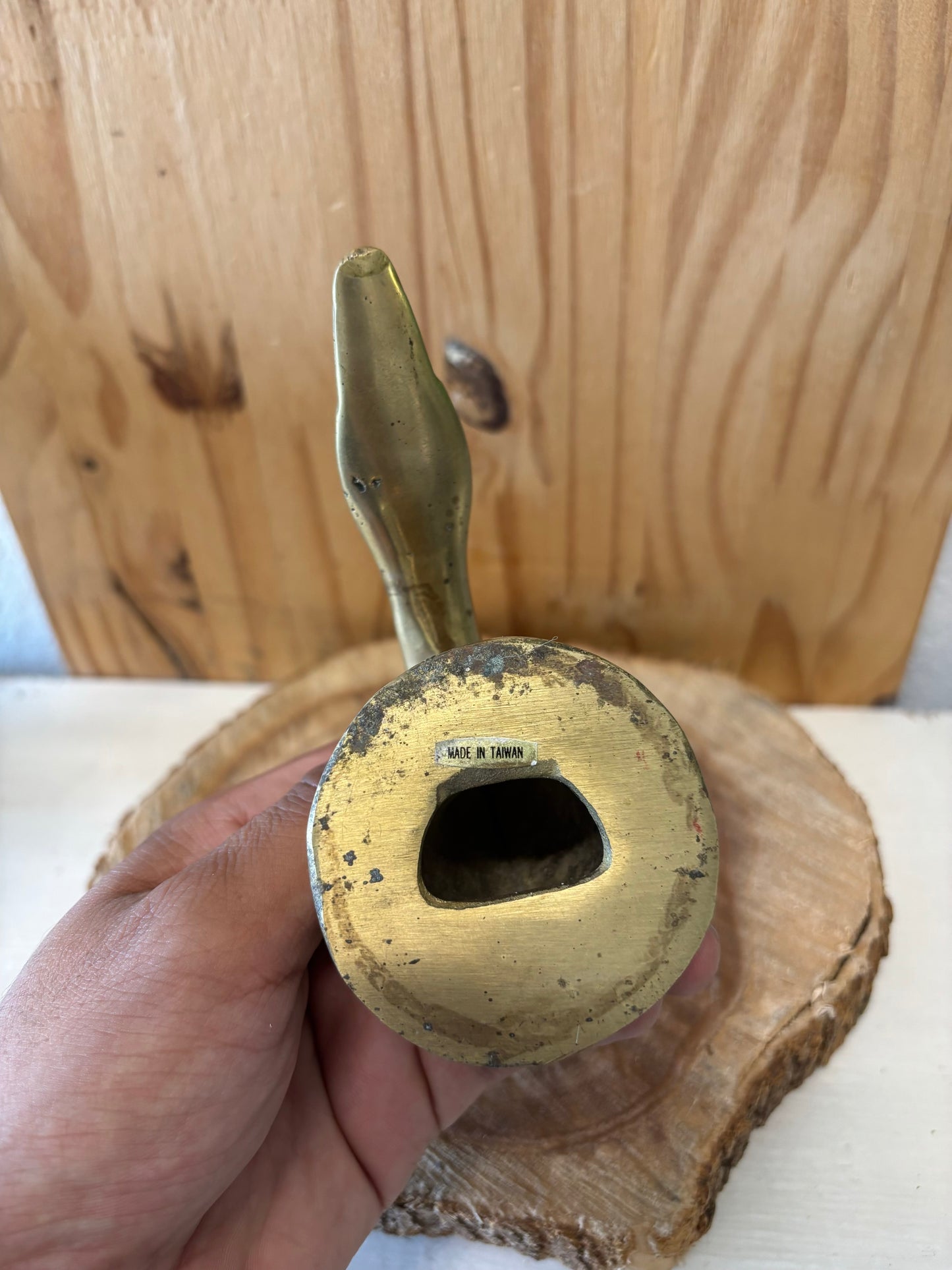 Vtg Brass Goose Wall Hook (Local Pickup Only)