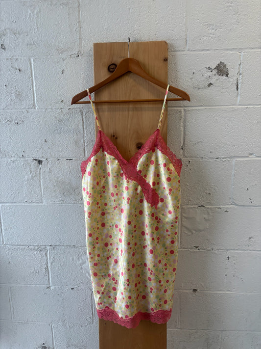 Polka Dot Slip Dress : L