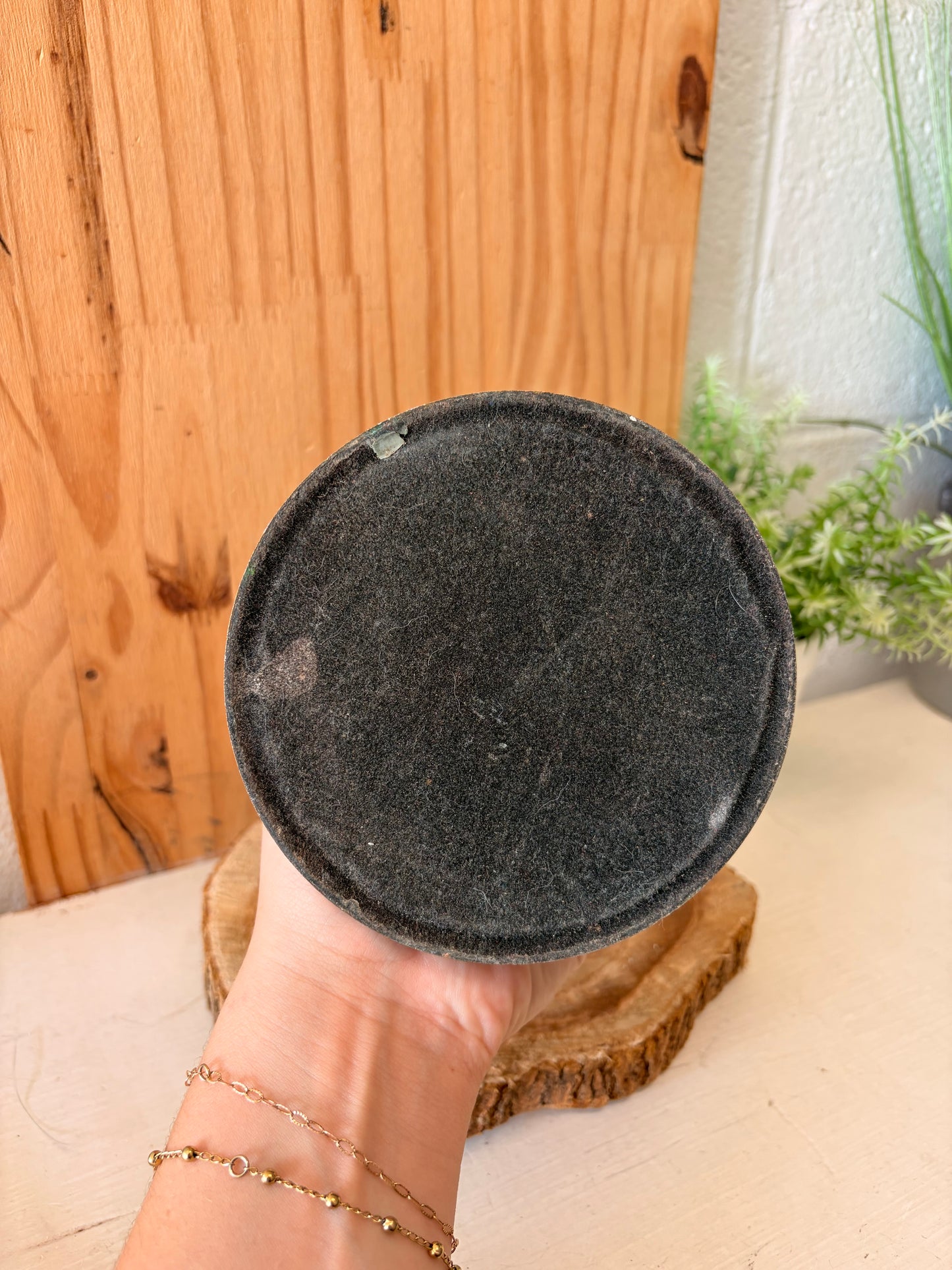 Brass Tone Pedestal (Local Pick Up Only)